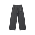 Snow Washed Raw Edge Sweatpants
