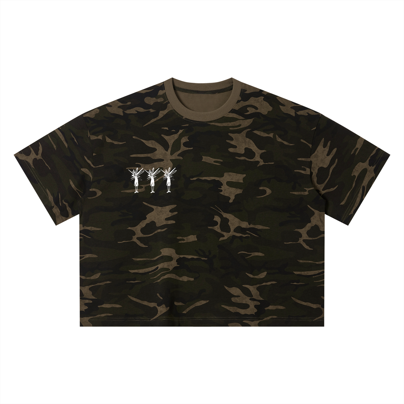 Unisex Camo Boxy T-Shirt