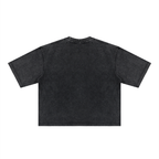 Black Heavyweight Mineral Wash Boxy T-Shirt