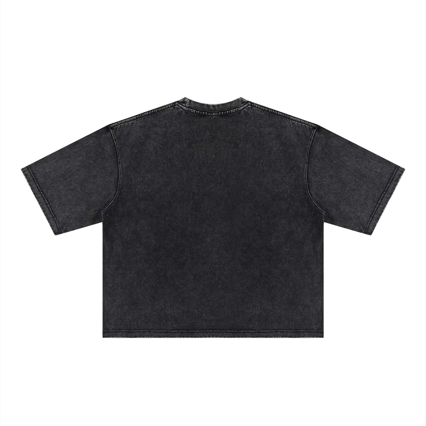 Black Heavyweight Mineral Wash Boxy T-Shirt