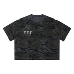 Gray Camo Boxy T-Shirt