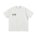 Heavyweight Vintage Washed Frayed T-Shirt