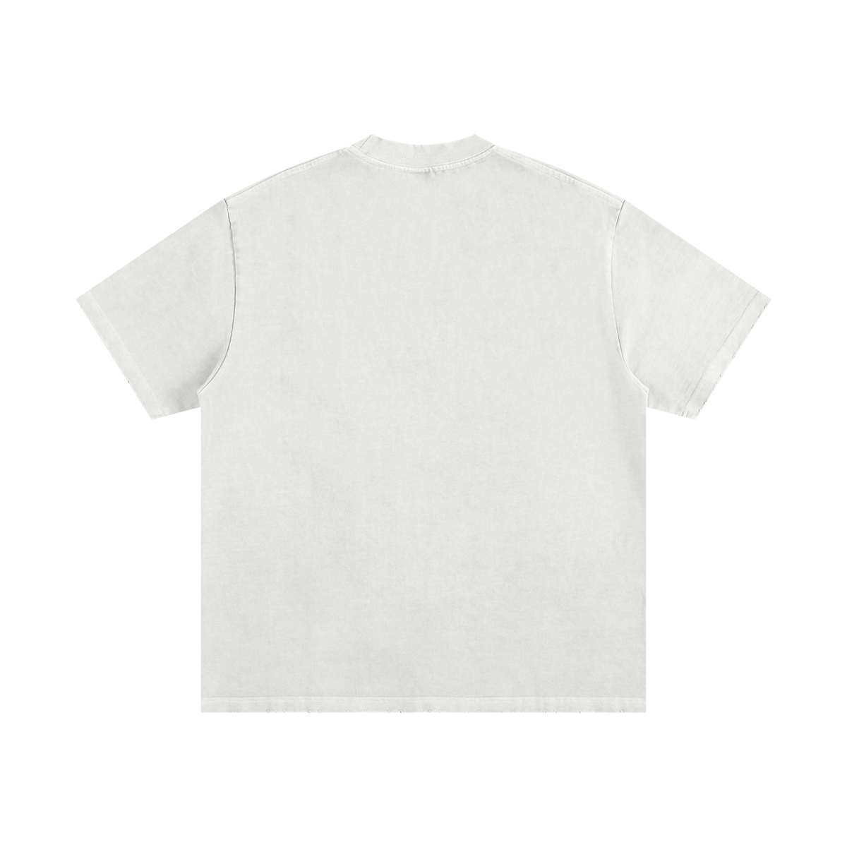 เสื้อยืดฟอกผ้าหนาพิเศษ ขาดรุ่ยสไตล์วินเทจ