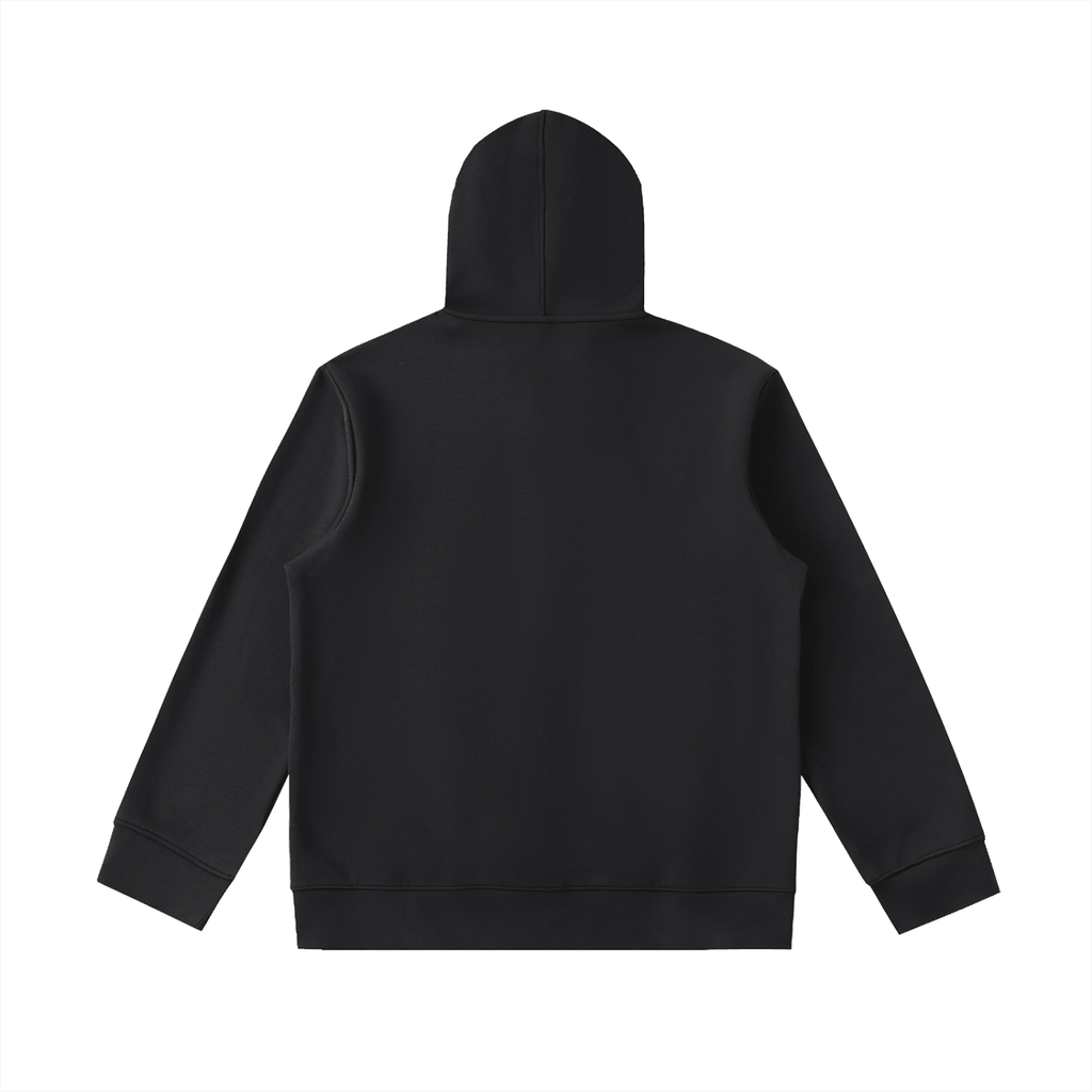 Essential Heavyweight High Neck Zip-Up Hoodie - Inside Thoughts