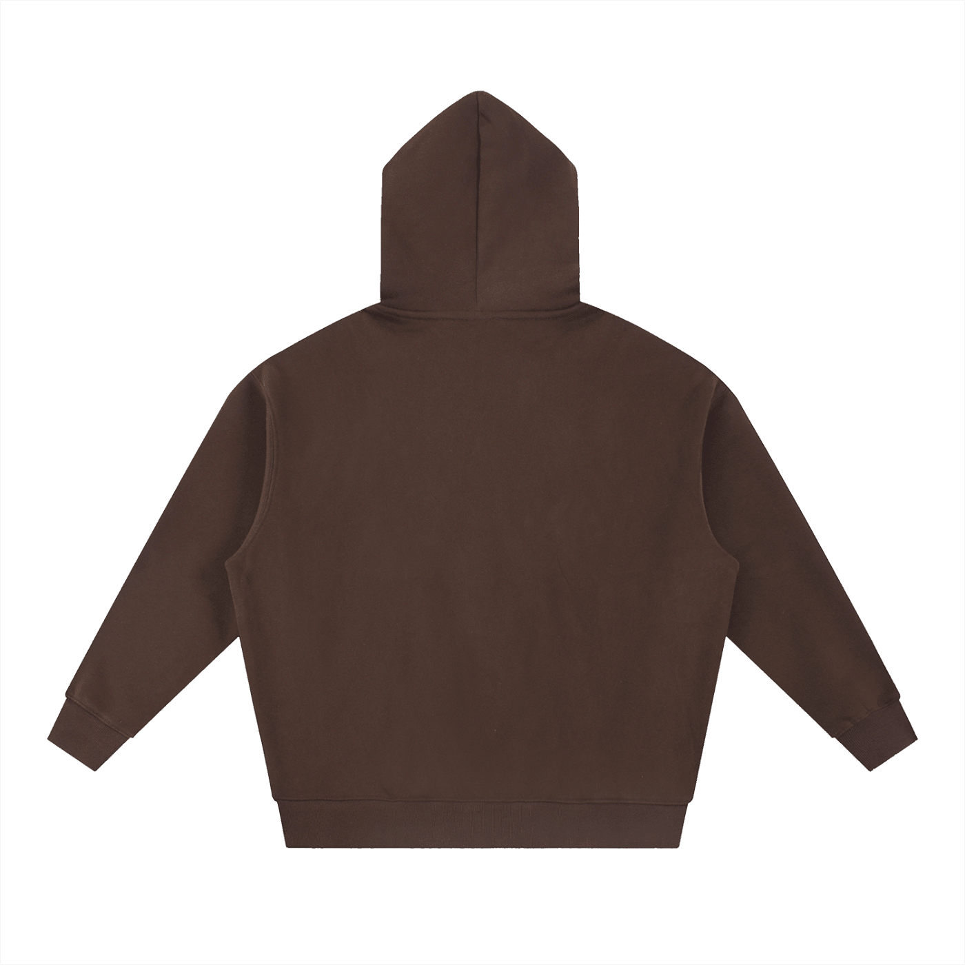 Essential Oversized Boxy Fit Fleece Hoodie - Inside Thoughts