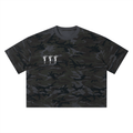 Gray Camo Boxy T-Shirt - Inside Thoughts
