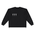 Heavyweight Oversized Boxy Sweatshirt - Inside Thoughts