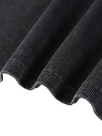 Mineral Wash Waffle Oversized T-Shirt - Inside Thoughts