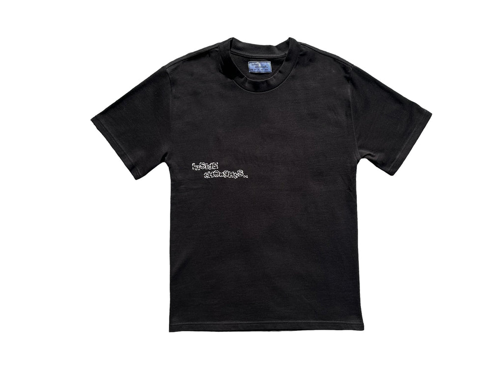 Out of Mind Tee Black - Inside Thoughts