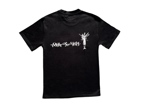 Out of Mind Tee Black - Inside Thoughts