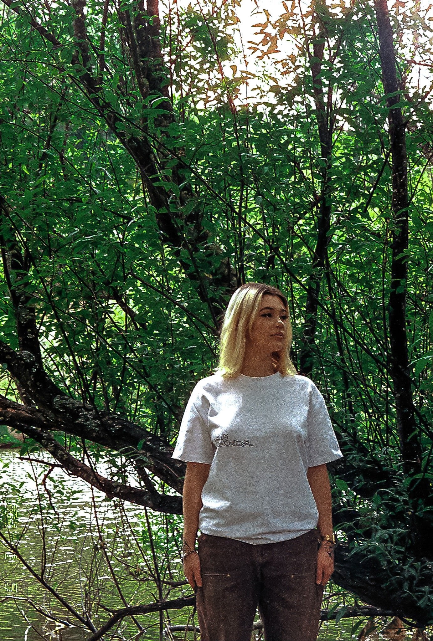 Out of Mind Tee White - Inside Thoughts