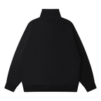 Quarter - Zip Drop Shoulder Sweatshirt - Inside Thoughts