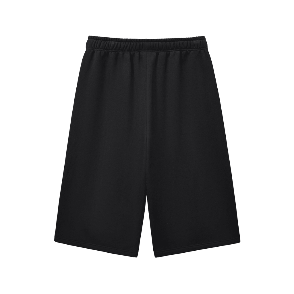 Relaxed Drawstring Three - quarter Sweatpants - Inside Thoughts