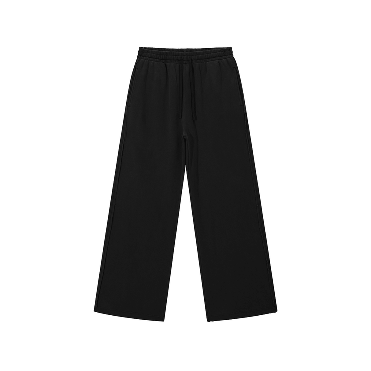 Snow Washed Raw Edge Sweatpants - Inside Thoughts