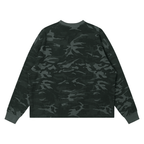 Waffle Camo Boxy Long Sleeve - Inside Thoughts