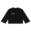 Waffle Raw Edge Longsleeve - Inside Thoughts