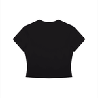 Women's Crewneck Crop T-Shirt - Inside Thoughts
