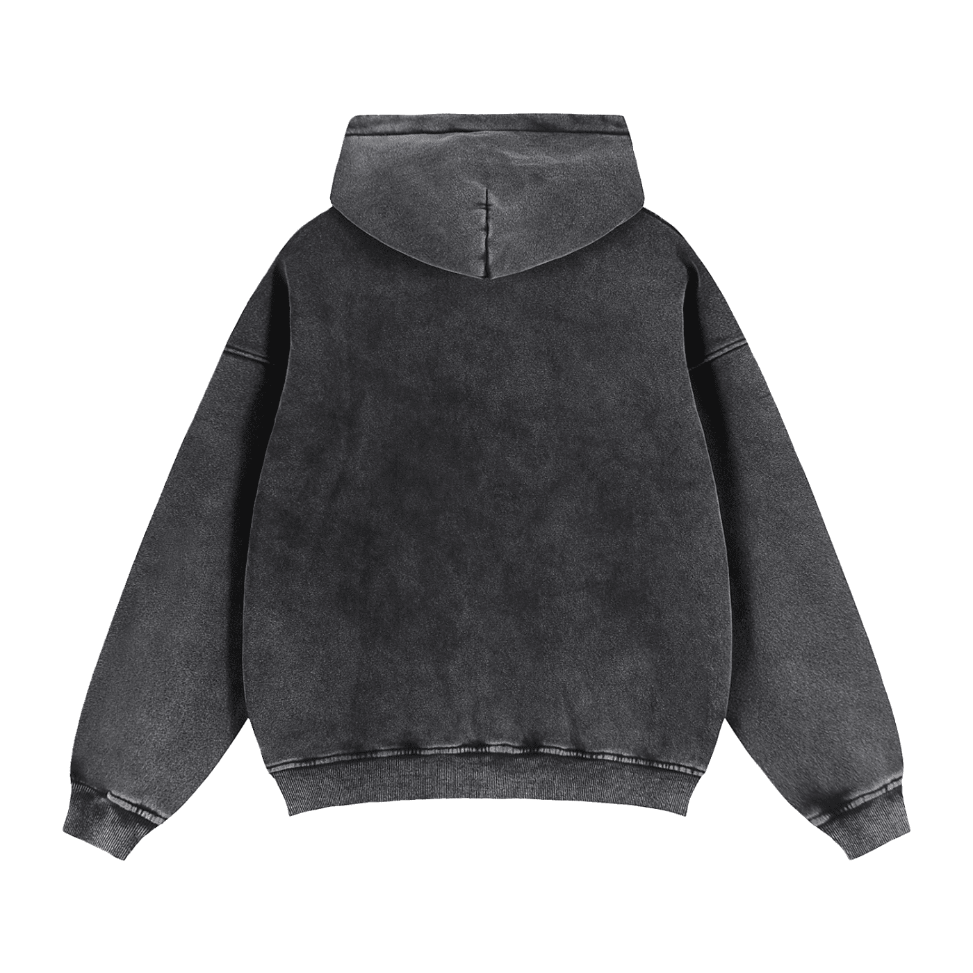 Zip - Through Boxy Fleece Hoodie - Inside Thoughts