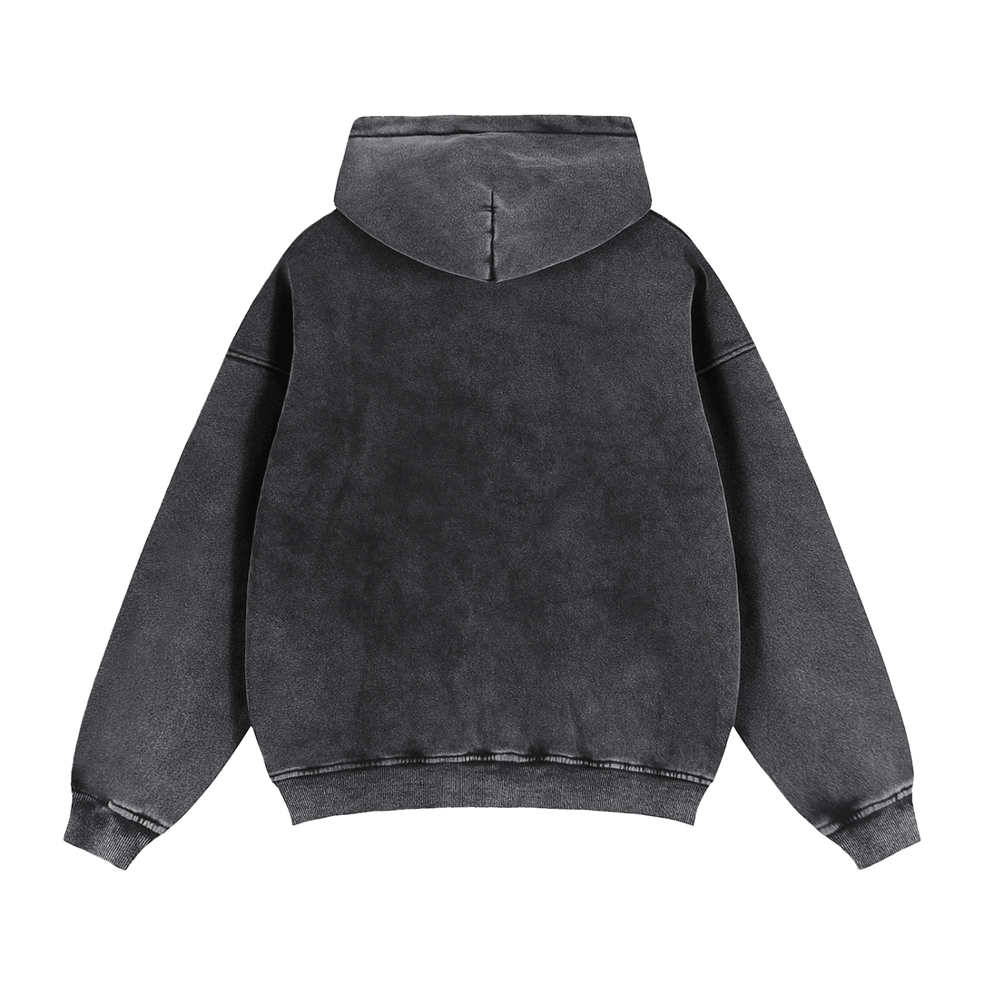 Zip - Through Boxy Fleece Hoodie - Inside Thoughts