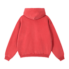 Zip-Through Boxy Fleece Hoodie - Inside Thoughts